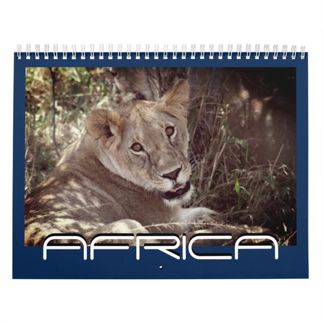 africa 2026 15 month calendar (Cover)