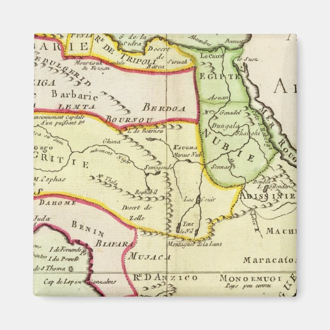 Africa 20 magnet (Front)