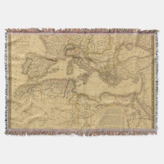 Africa 20 throw blanket (Front)
