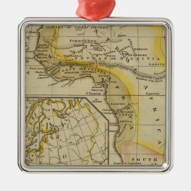Africa 27 metal tree decoration (Front)