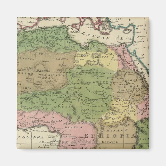 Africa 2 magnet (Front)