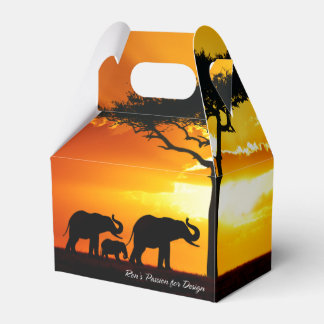 Africa 2 Options Favour Box