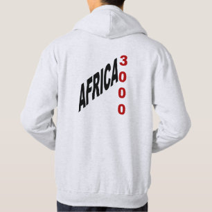 AFRICA 3000 Ash Hooded Sweat Hoodie