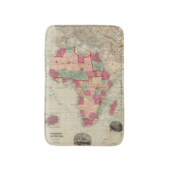 Africa 30 bath mat (Front Vertical)