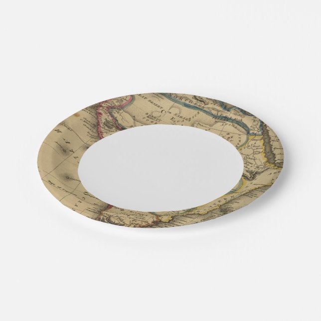 Africa 30 paper plate (Angled)