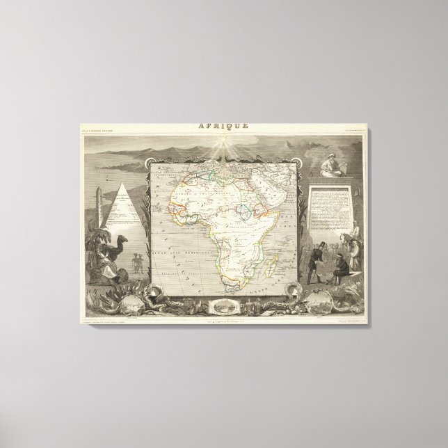 Africa 34 canvas print (Front)