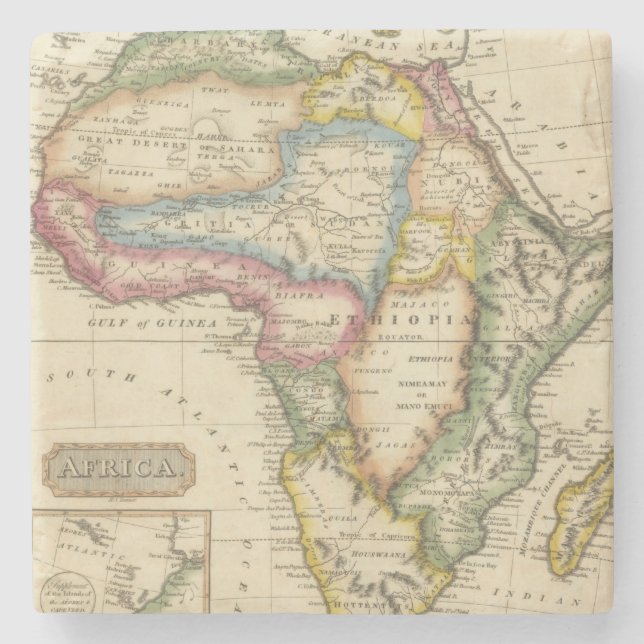 Africa 36 stone coaster (Front)