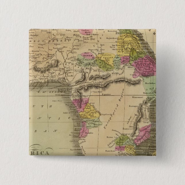 Africa 48 15 cm square badge (Front)