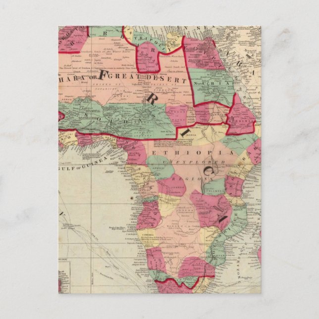 Africa 49 postcard (Front)