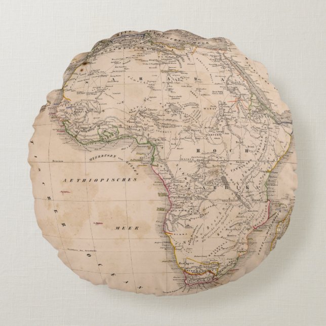 Africa 51 round cushion (Front)