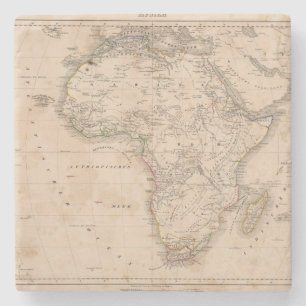 Africa 51 stone coaster