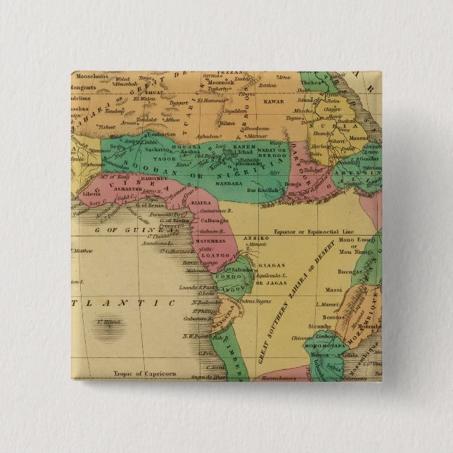 Africa 9 15 cm square badge (Front)