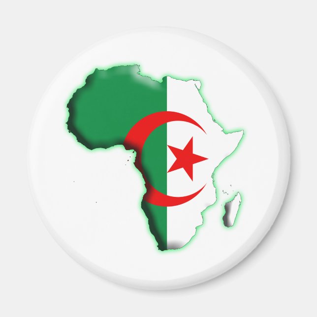AFRICA: ALGERIA MAGNET (Front)