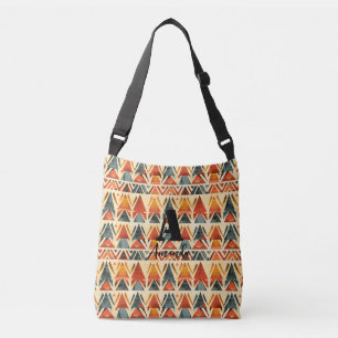 Africa Amhara Ethiopia Geometric Ethnic Pattern 1 Crossbody Bag