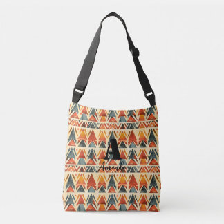 Africa Amhara Ethiopia Geometric Ethnic Pattern 1 Crossbody Bag
