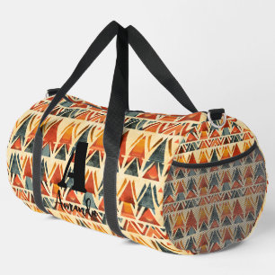 Africa Amhara Ethiopia Geometric Ethnic Pattern 1 Duffle Bag