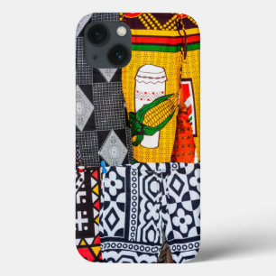Africa, Angola, Benguela. Brightly Coloured Pants iPhone 13 Case