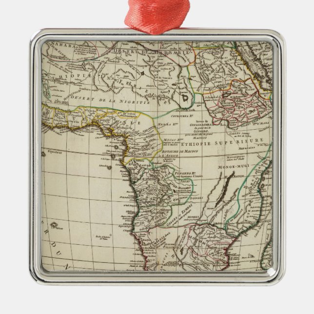 Africa Antiqua Metal Tree Decoration (Front)