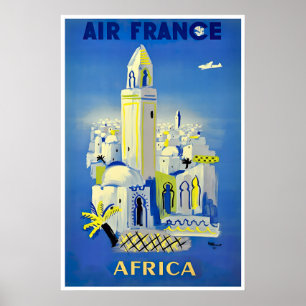 Africa Art Bernard Villemot France Print Africa