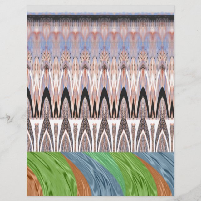 Africa Asia traditional pattern (Front)