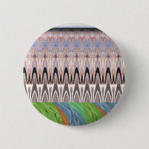 Africa Asia traditional pattern 6 Cm Round Badge