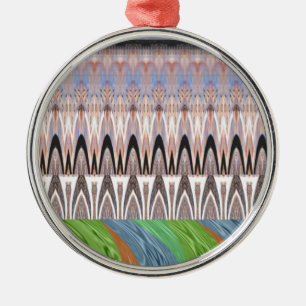 Africa Asia traditional pattern Metal Tree Decoration