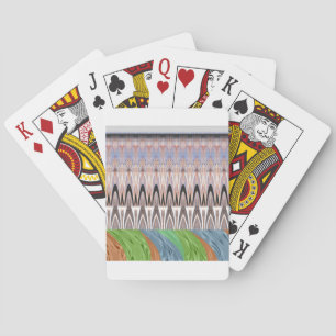 Africa Asia traditional pattern Playing Cards