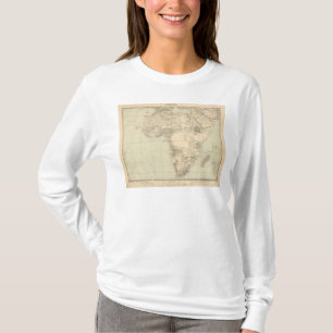 Africa Atlas Map showing colonies T-Shirt