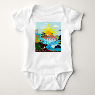 Africa Baby Bodysuit