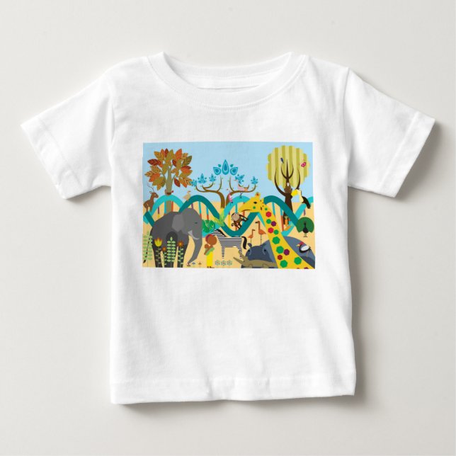 Africa Baby T-Shirt (Front)
