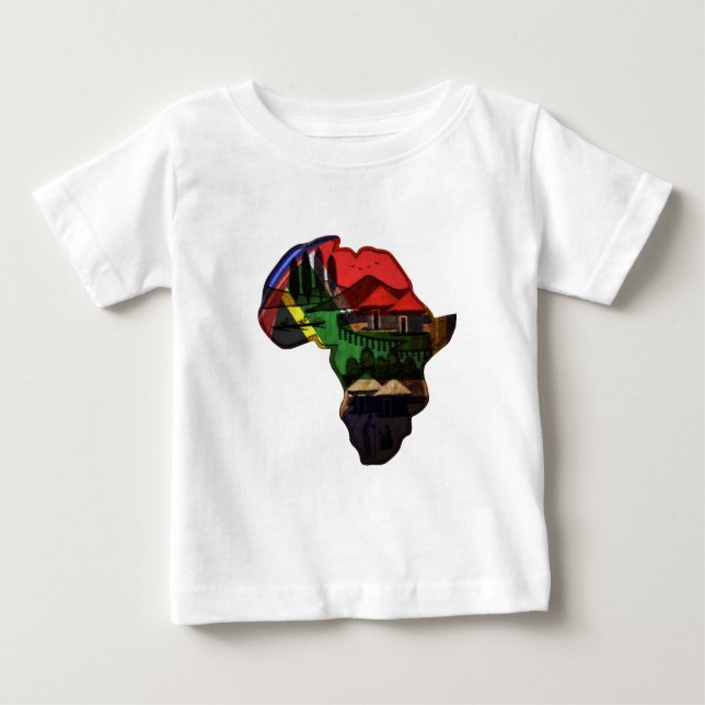 Africa Baby T-Shirt (Front)