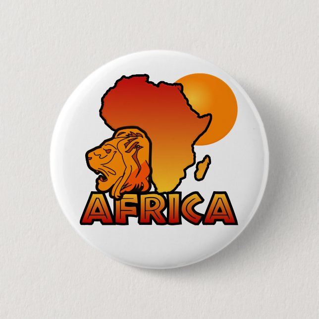 Africa button (Front)