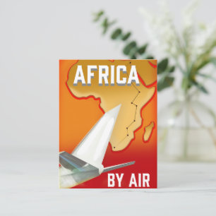 Africa By Air Postcard