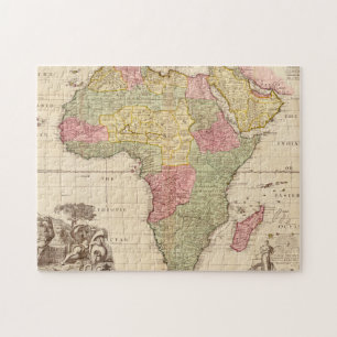 Africa circa 1725 jigsaw puzzle