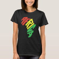 Africa Continent Letter Reggae African Culture Pri