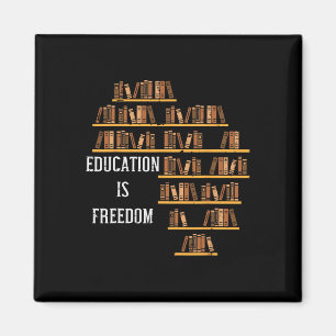 Africa Education Is Freedom Black History Teacher Magnet