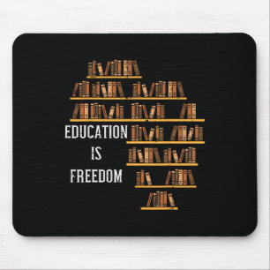 Africa Education Is Freedom Black History Teacher Mouse Pad
