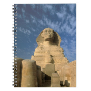 Africa, Egypt, Cairo, Giza Plateau. Sphinx Spiral Notebook