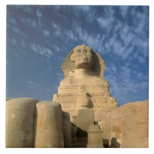 Africa, Egypt, Cairo, Giza Plateau. Sphinx Tile