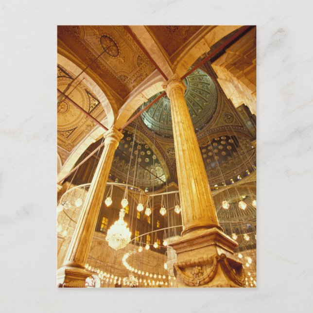 AFRICA, Egypt, Cairo, Muhammad Ali Mosque Postcard (Front)