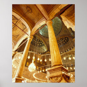 AFRICA, Egypt, Cairo, Muhammad Ali Mosque Poster