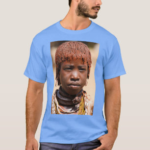 Africa Ethiopia Omo River Valley Hamer Tribe 4 T-Shirt