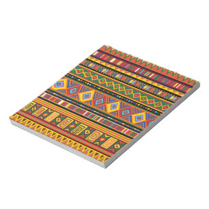Africa Ethnic Art Pattern  Notepad