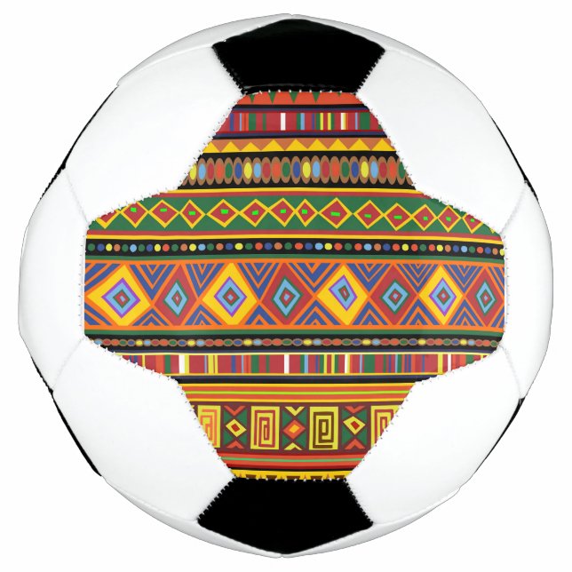 Africa Ethnic Art Pattern  Soccer Ball (Front)