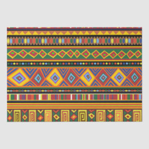 Africa Ethnic Art Pattern  Tissue Paper