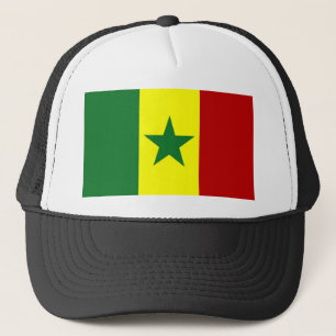 Africa: Flag of Republic of Senegal Trucker Hat