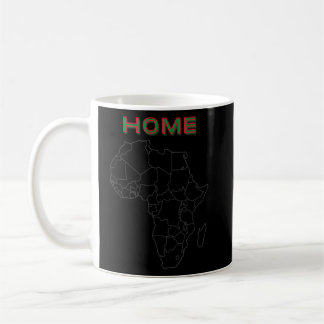 Africa Geographical MapAfrica Home Coffee Mug