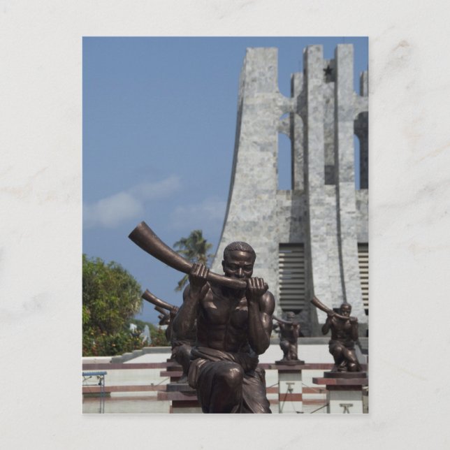 Africa, Ghana, Accra. Nkrumah Mausoleum, final 2 Postcard (Front)