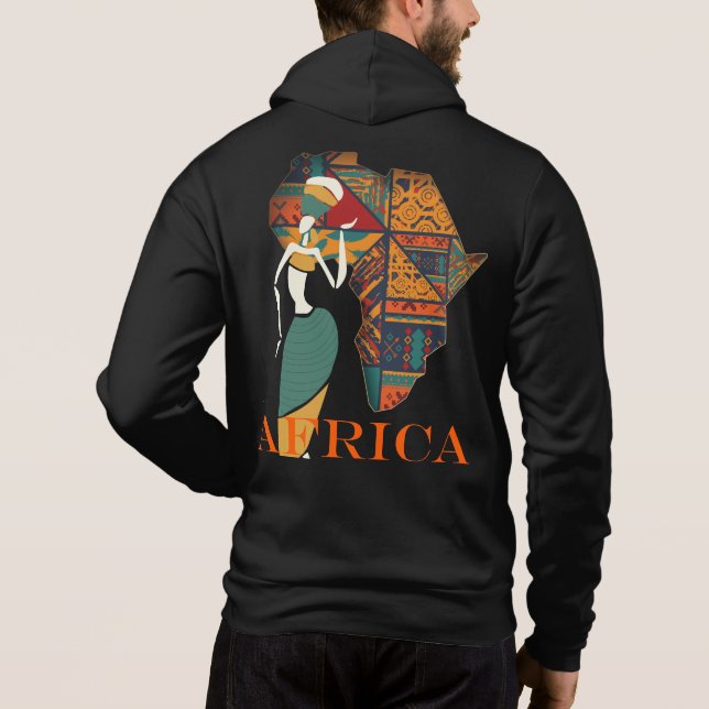 Africa Hoodie (Back)