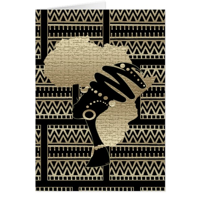 Africa In Gold – Afrocentric Heritage  (Front)